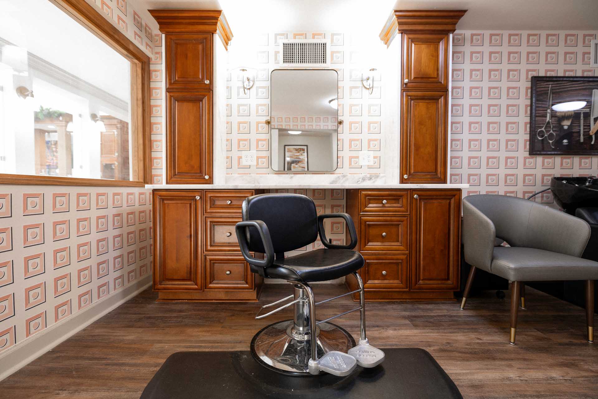 Salon amenity at Legacy Heights Newport News